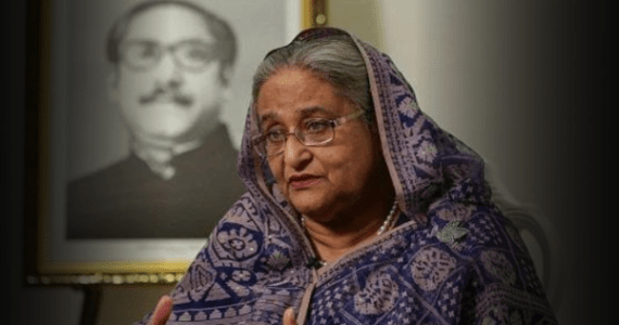 খুনি স্বৈরাচার শেখ হাসিনা
